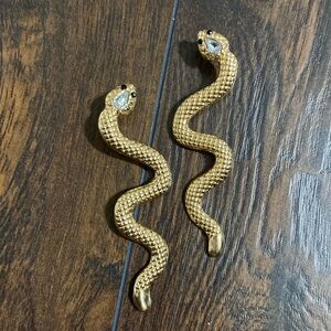 Snake earrings